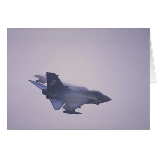 Tornado GRI, RAF bomber Cards (Front Horizontal)