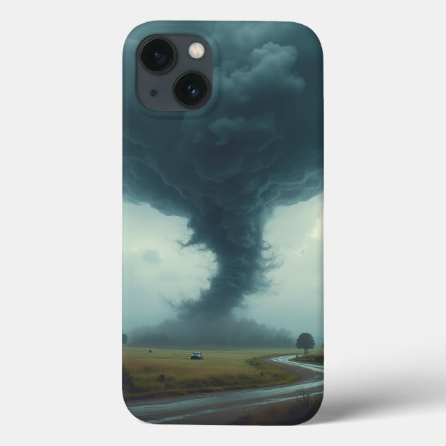 tornado iphone case (Back)