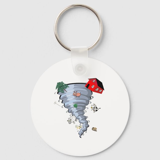 Tornado Keychain (Front)