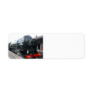 Tornado loco at Bishops Lydeard, Somerset Label