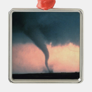 Tornado Metal Ornament