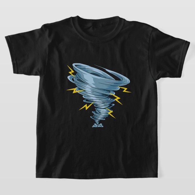 Tornado meteorologist Meteorology T-Shirt (Laydown)