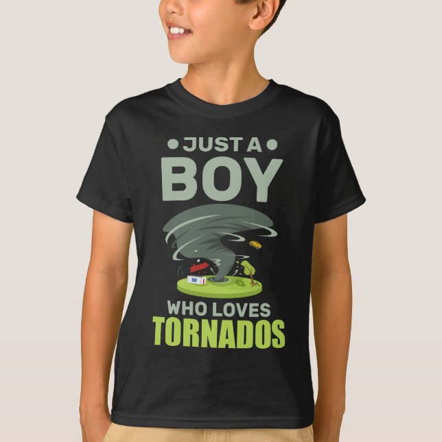 Tornado Meteorologist Weather Watcher T-Shirt (Front)