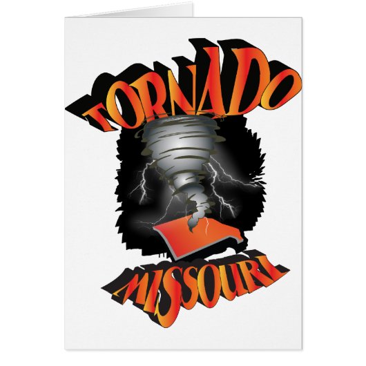 Tornado Missouri Cards (Front)