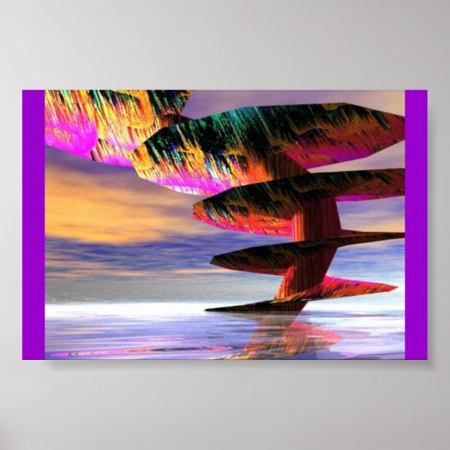 Tornado Ocean Poster (Front)