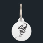 Tornado Pet ID Tag<br><div class="desc">Tornado or Twister</div>