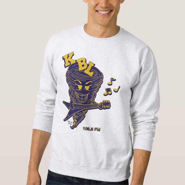 Tornado Playing Guitar Sweatshirt (Front)