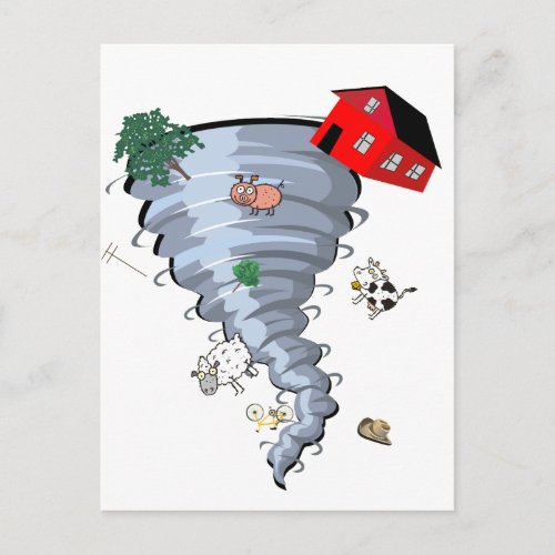 Tornado Postcard