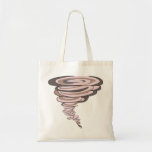 Tornado Tote Bag<br><div class="desc">Tornado or twister</div>