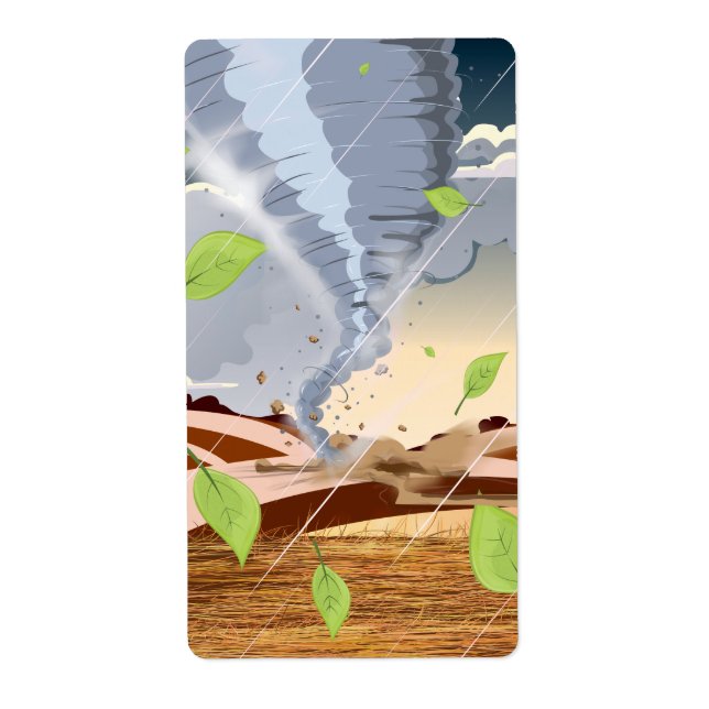Tornado Twister Label (Front)