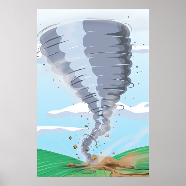 Tornado Twister Poster (Front)