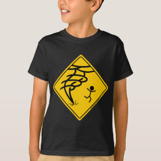 Tornado Warning Sign T-Shirt