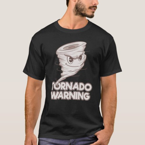 Tornado Warning Weather Storm Weather Forecaster T_Shirt