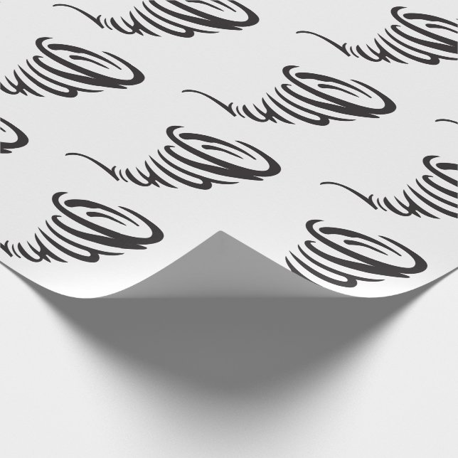 Tornado Wrapping Paper (Corner)