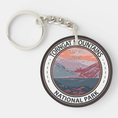 Torngat Mountains National Park Canada Badge Keychain