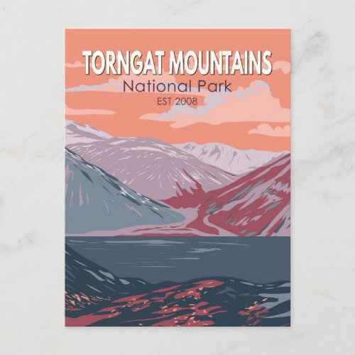 Torngat Mountains National Park Canada Vintage Postcard