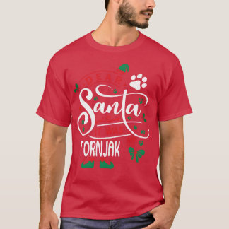Tornjak Dog Christmas Dog breed family boy T-Shirt