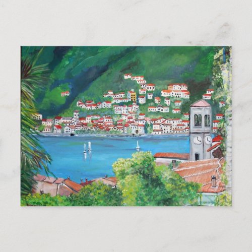 Torno Lake of Como Postcard