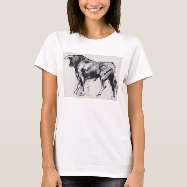 Toro Azul study T-Shirt (Front)