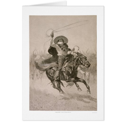 Toro, Toro by Frederic Remington Cards (Front)