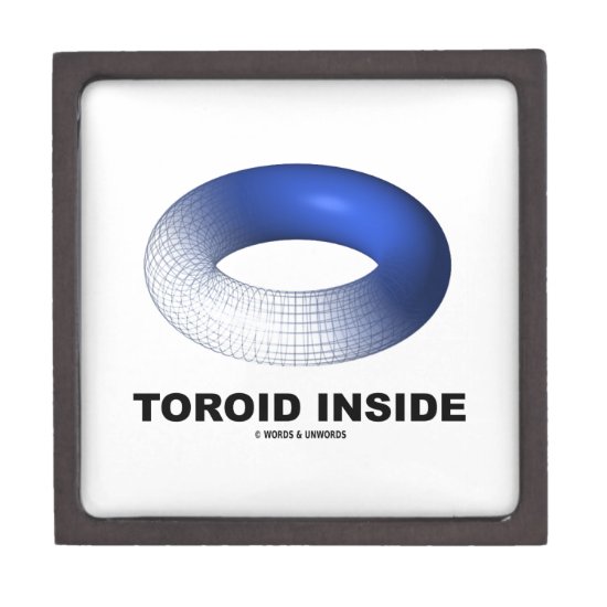 Toroid Inside (Blue Torus) Gift Box