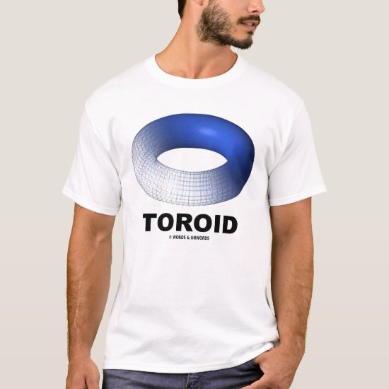 Toroid (Topology Blue Torus) T-Shirt