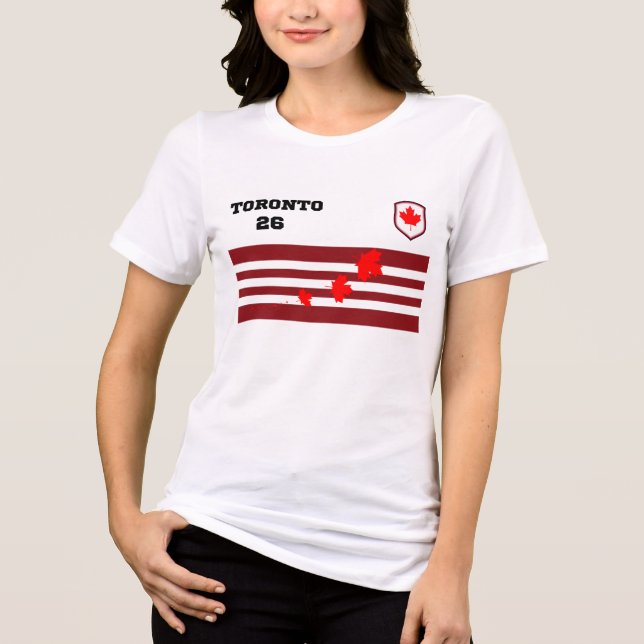 Toronto 26: Athletic Canada Fan Spirit Tee (Front)