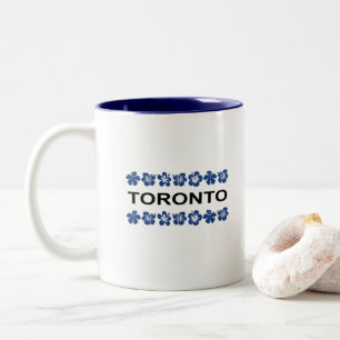 Toronto Aloha Bands Blue Light-Color Two-Tone Coffee Mug
