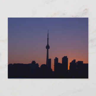 Toronto at Sunset Postcard