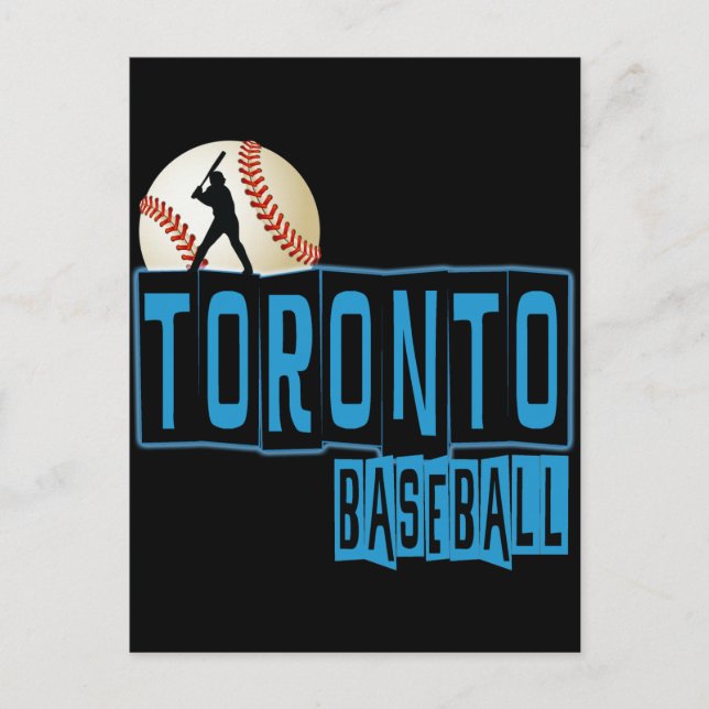 TORONTO BASEBALL POSTCARD (Front)