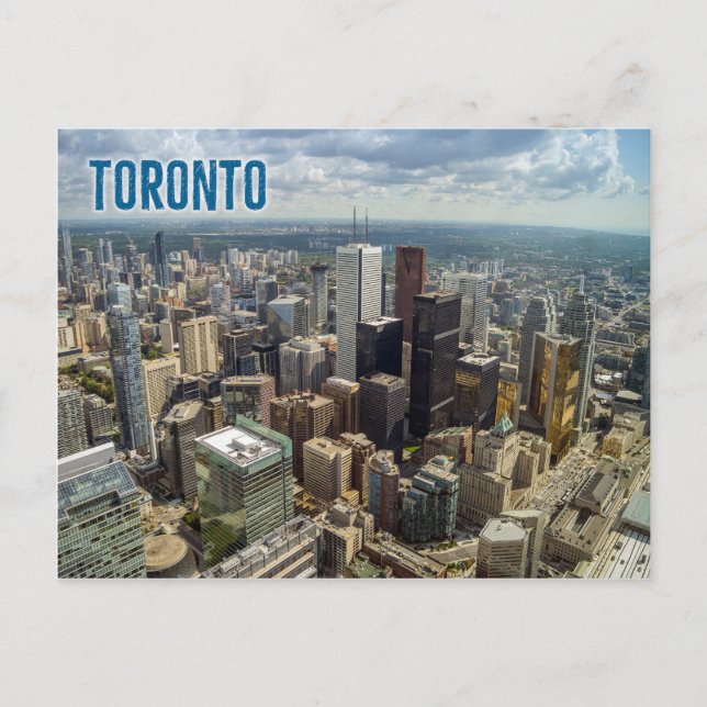 Toronto business centre postcard (Front)