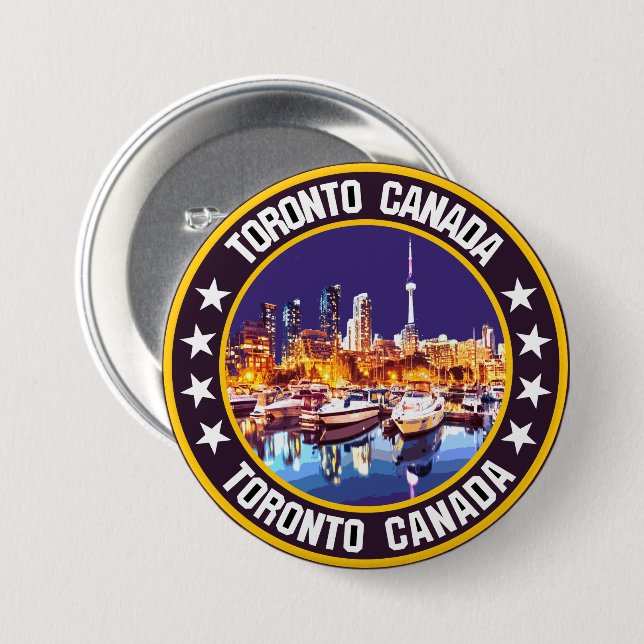 Toronto                                            button (Front & Back)