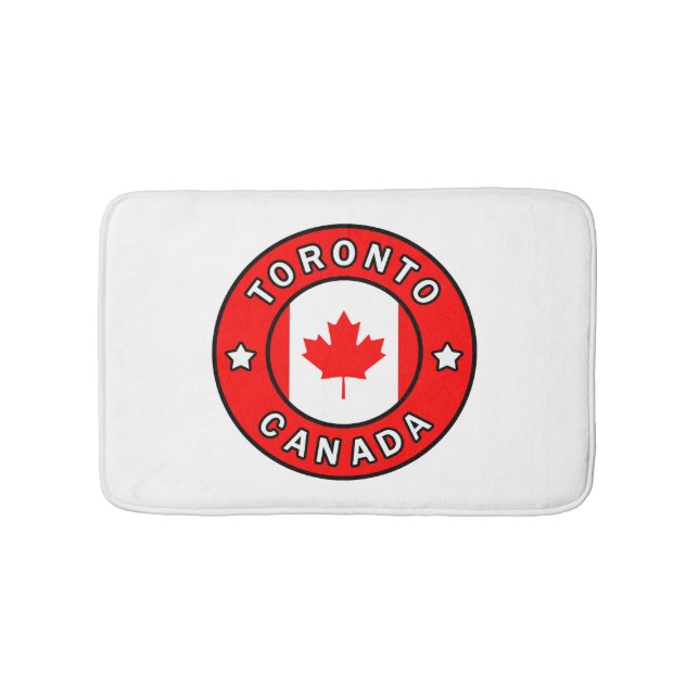 Toronto Canada Bathroom Mat (Front)