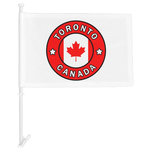 Toronto Canada Car Flag (Front)