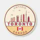 Toronto Canada City Skyline Emblem Magnet | Zazzle