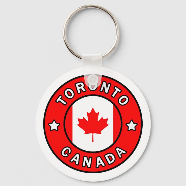 Toronto Canada Keychain (Front)