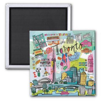 Toronto  Canada Magnet by wildapple at Zazzle