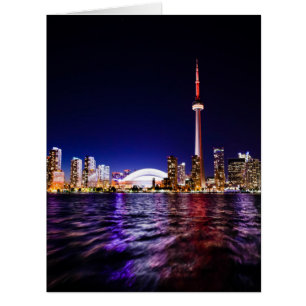 Toronto, Canada Night Skyline