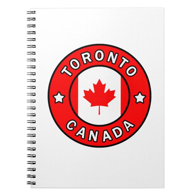 Toronto Canada Notebook (Front)