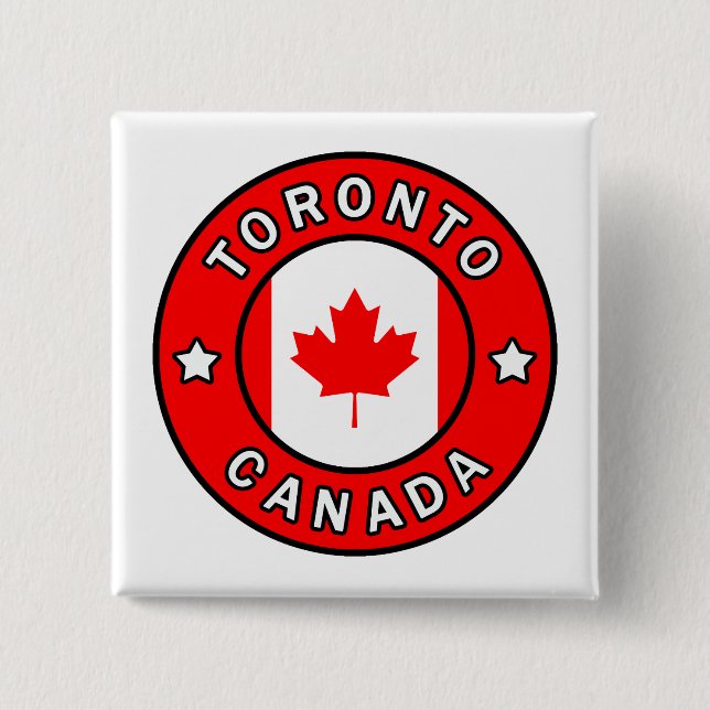 Toronto Canada Pinback Button (Front)