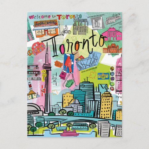 Toronto Canada Postcard