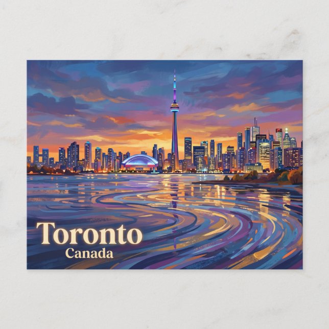 Toronto Canada Postcard (Front)