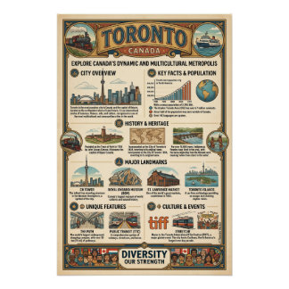 Toronto, Canada Poster