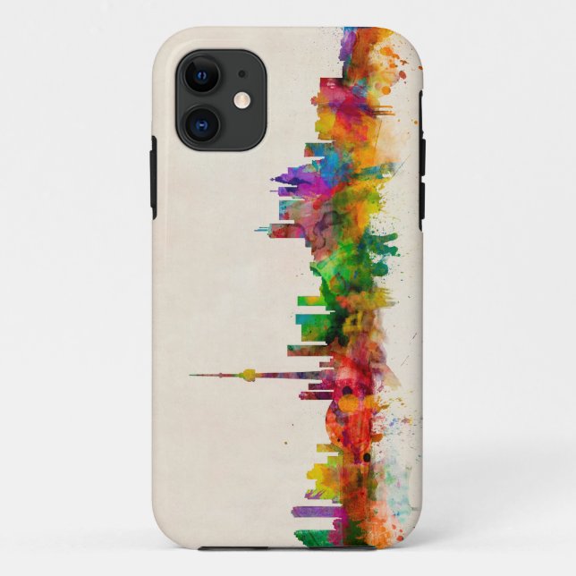 Toronto Canada Skyline Case-Mate iPhone Case (Back)