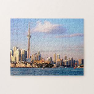 Toronto Canada skyline cityscape. Jigsaw Puzzle