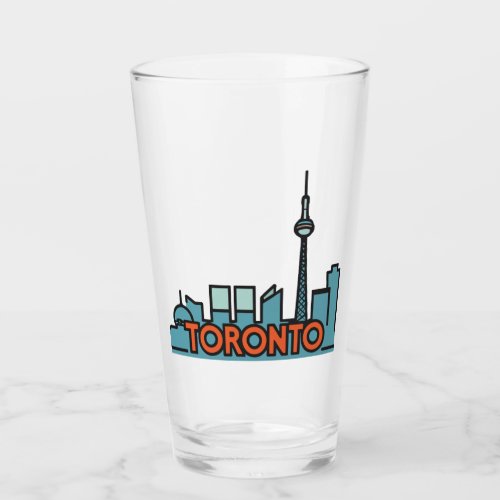 Toronto Canada Skyline Glass