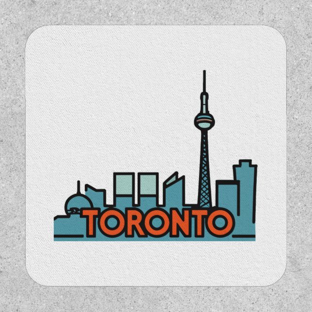 Toronto Canada Skyline Patch (Front)