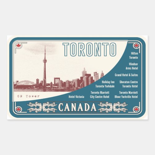 Toronto Canada sticker