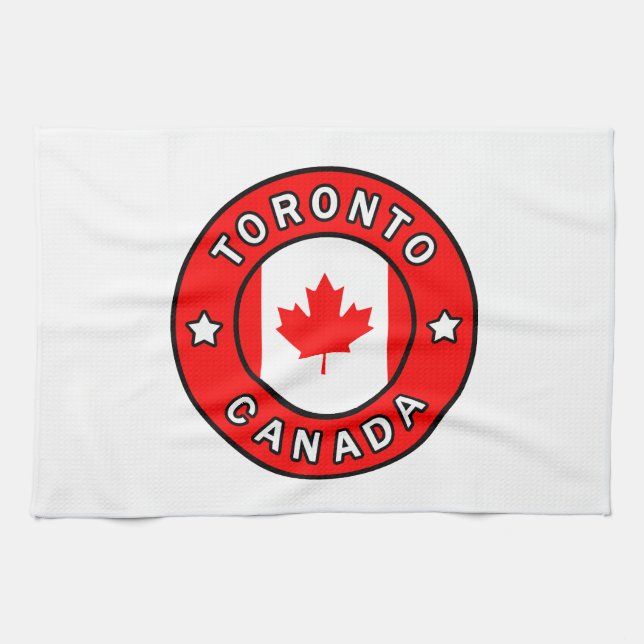 Toronto Canada Towel (Horizontal)