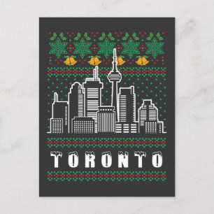 Toronto Canada Ugly Christmas Postcard
